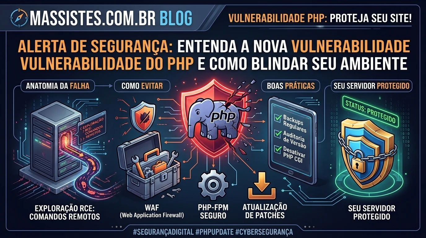 Alerta Crítico: Como Blindar seu Servidor Contra as Recentes Vulnerabilidades do PHP